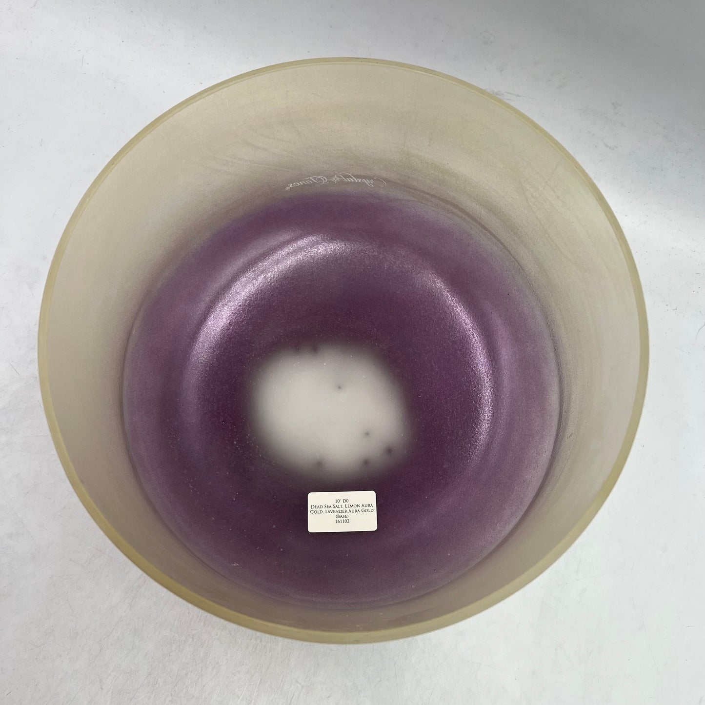 10" D0 Dead Sea Salt, Lemon Aura Gold, Lavender Aura Gold (Base)