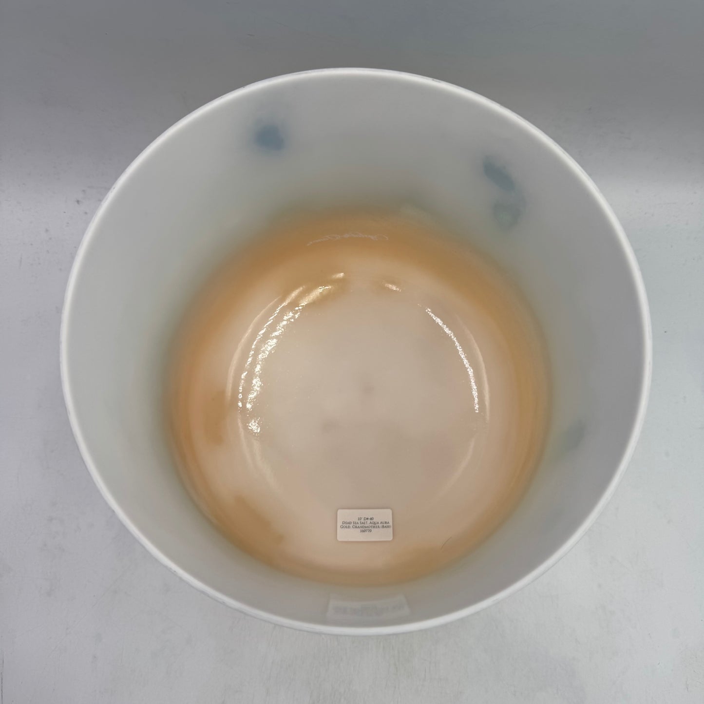 10" D#-40 DEAD SEA SALT, AQUA AURA GOLD, GRANDMOTHER (BASE)