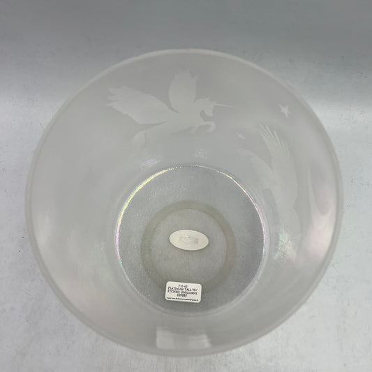 7" E-40 PLATINUM TALL W/ETCHED UNICORNS