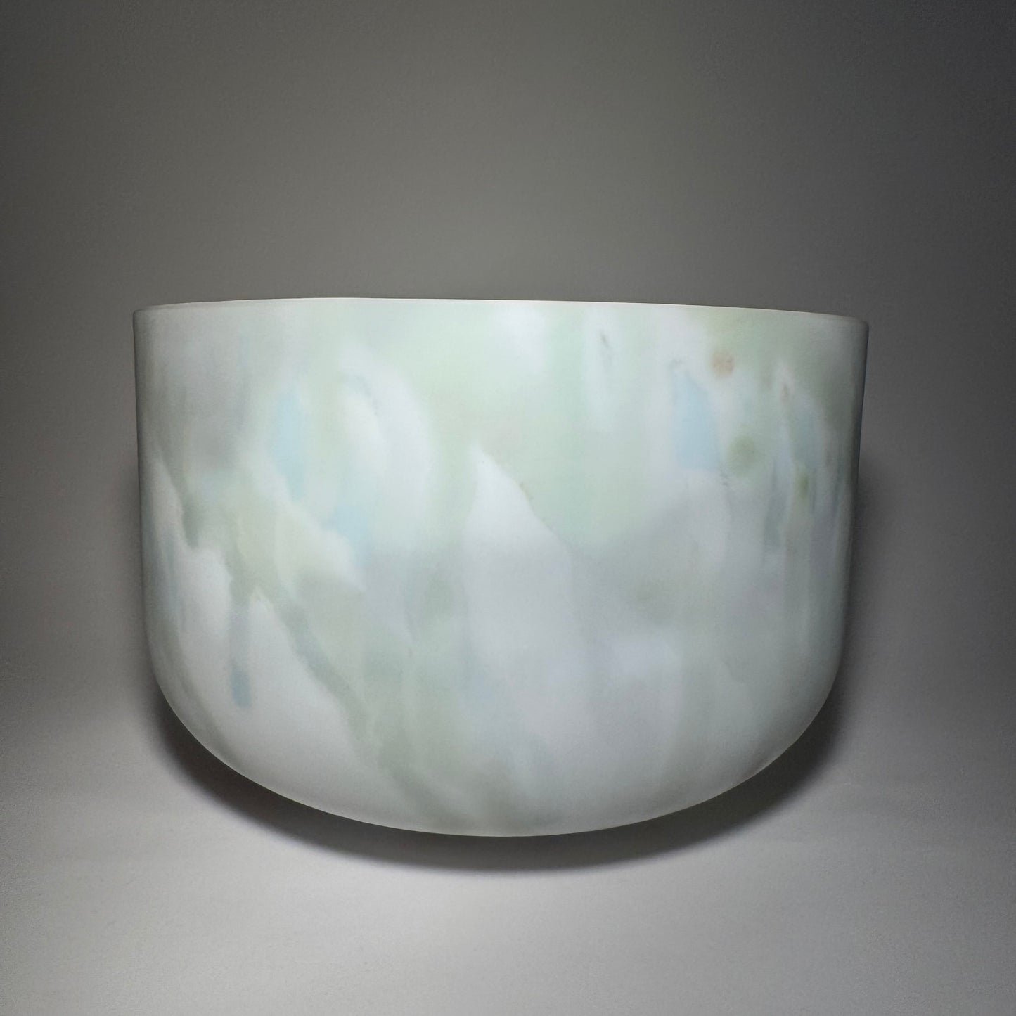 10" A#+20 ABALONE FROSTED, WHITE LIGHT ANGEL GOLD (INSIDE)