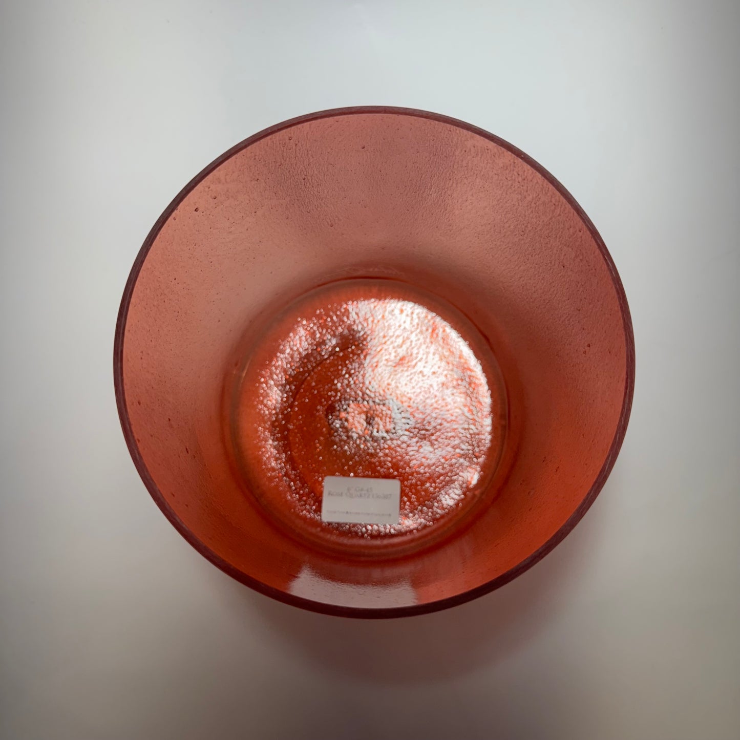 6" G#-45 ROSE QUARTZ