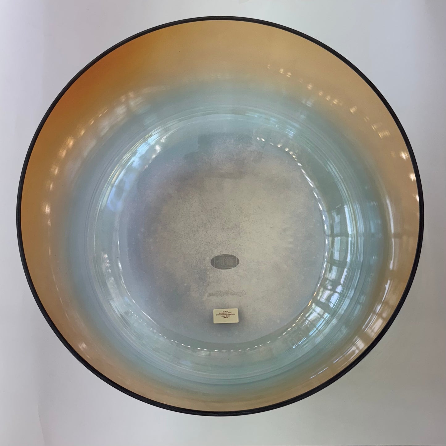 SUPERGRADE BOWL ™️,GRANDMOTHER AQUA AURA GOLD (BASE)