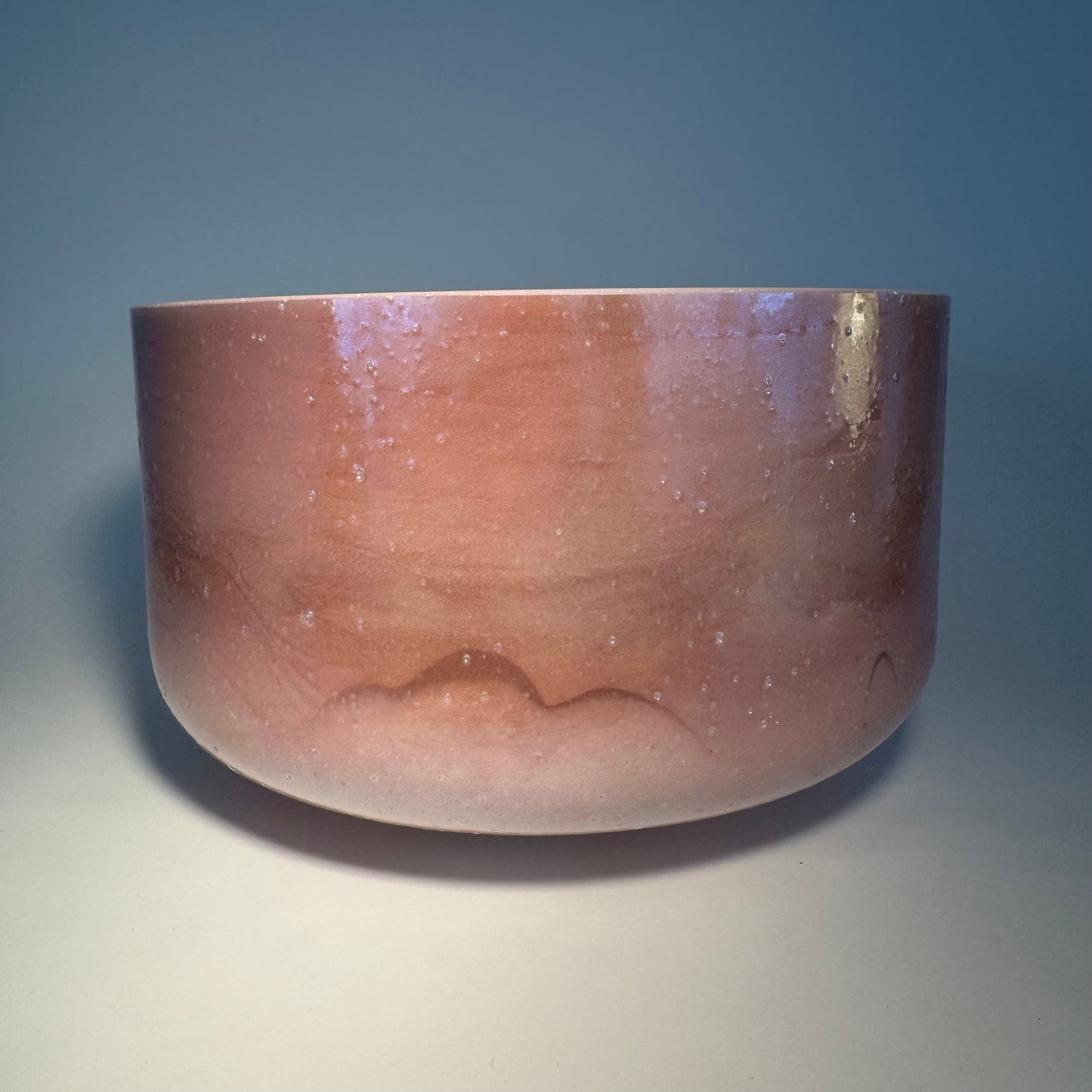 9" C-15 ROSE QUARTZ, WHITE LIGHT ANGEL GOLD