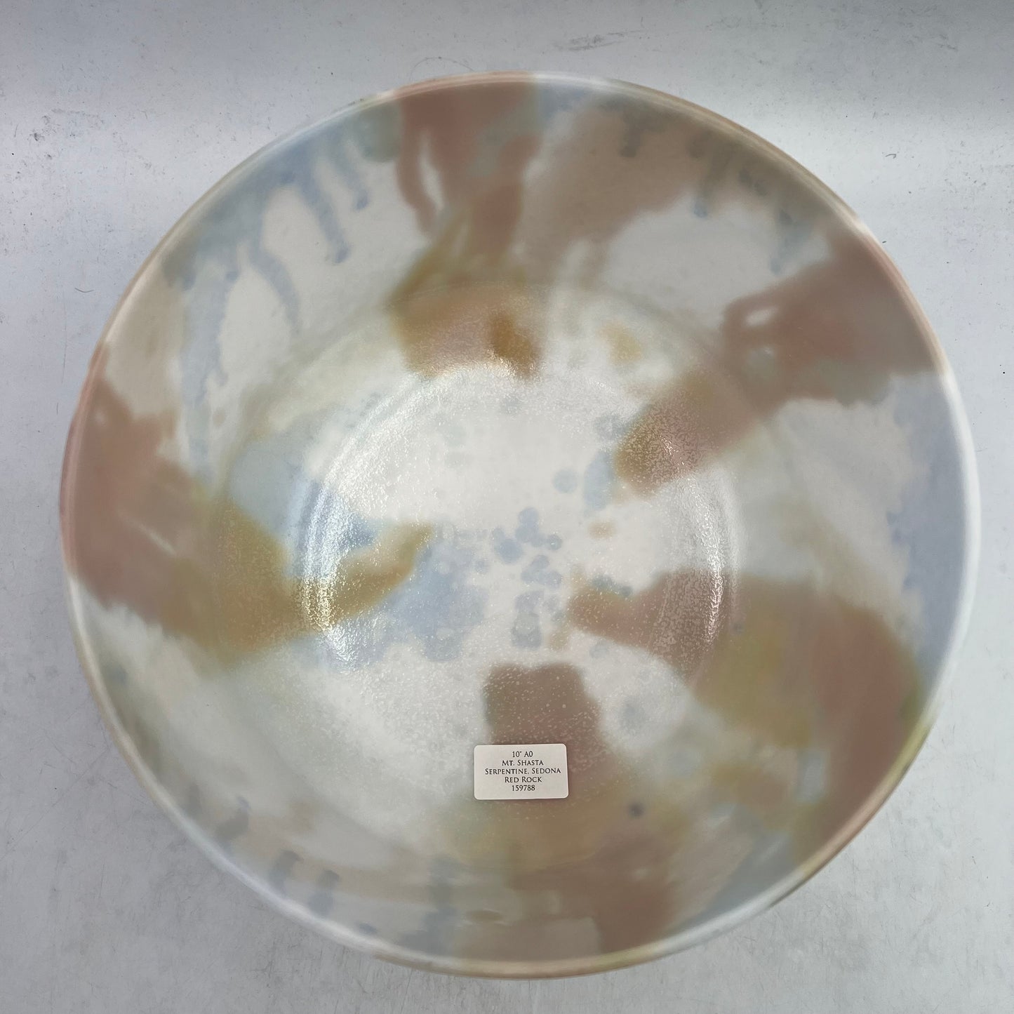 10" A0 Mt.Shasta Serpentine, Sedona Red Rock