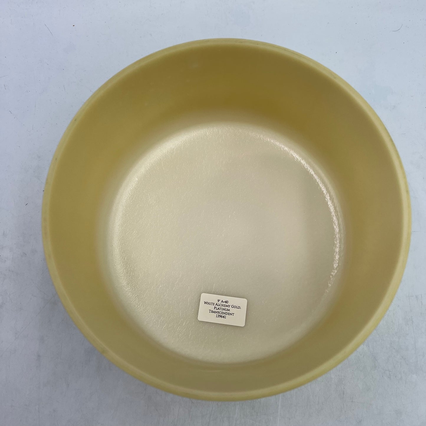 9" A+40 WHITE ALCHEMY GOLD, PLATINUM TRANSCENDENT