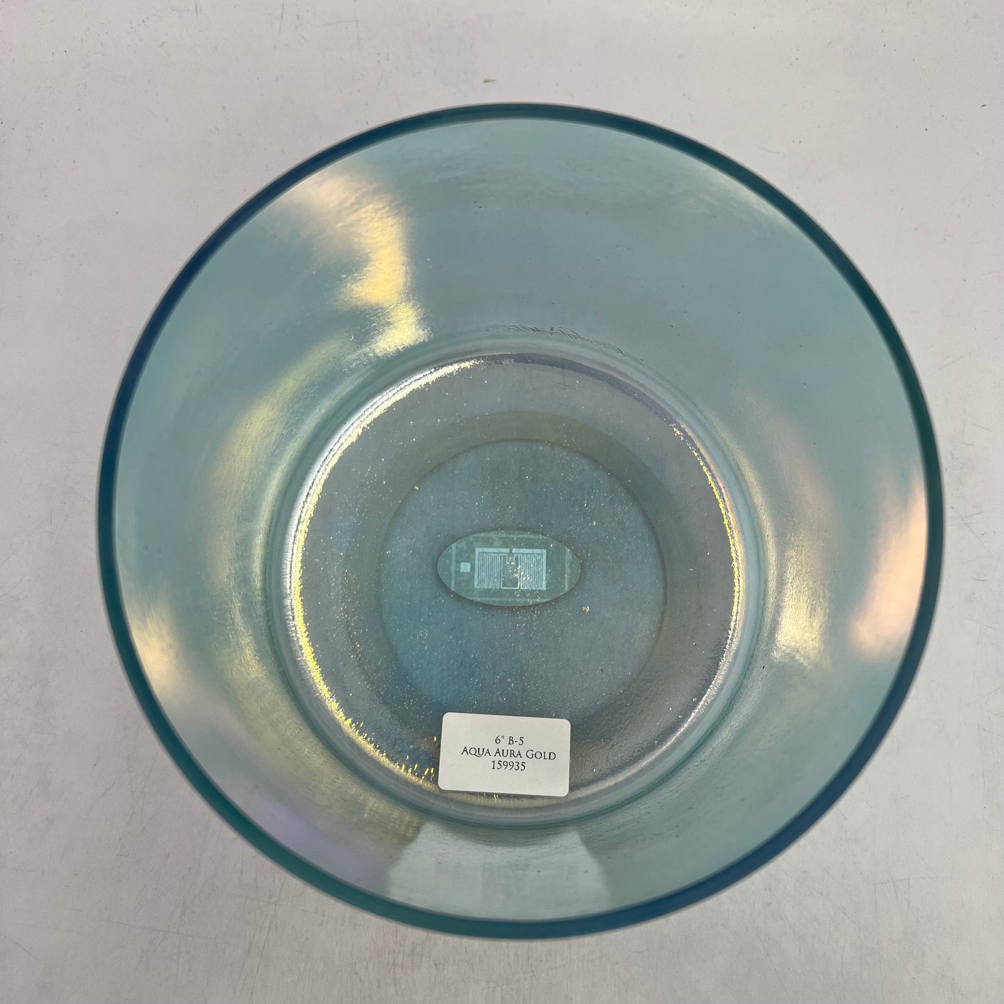 6" B-5 AQUA AURA GOLD