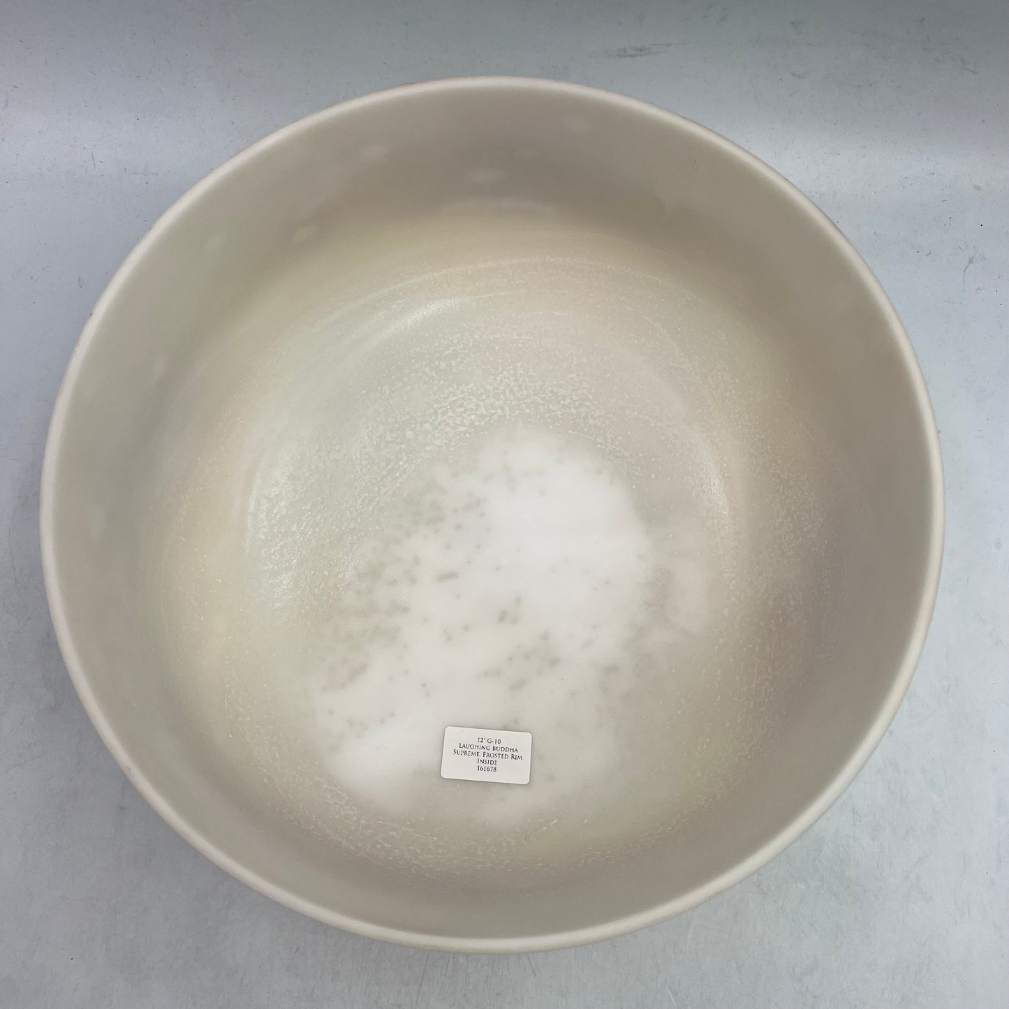 12" G-10 Laughing Buddha Supreme, Frosted Rim Inside