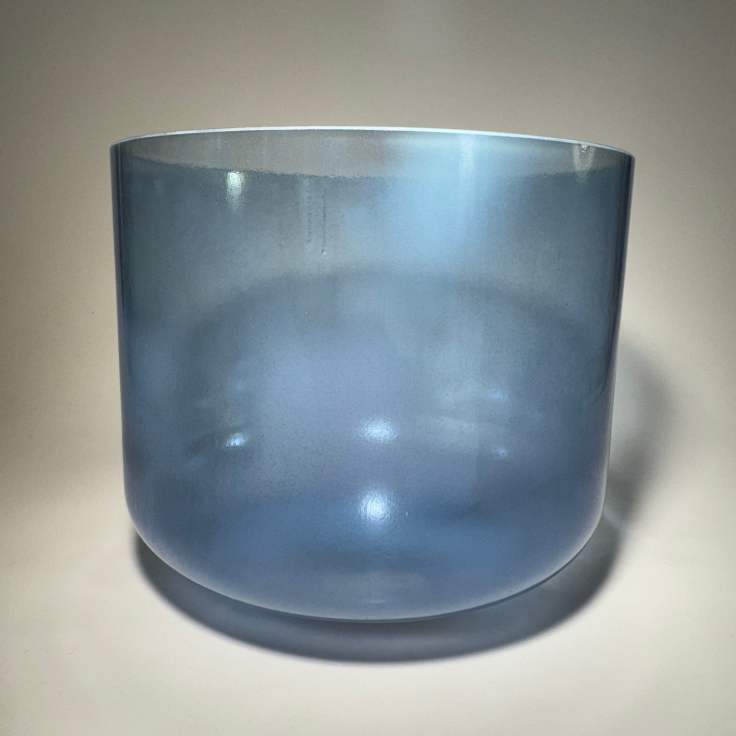 8" D-40 INDIGO, WHITE LIGHT AURA GOLD BOWL