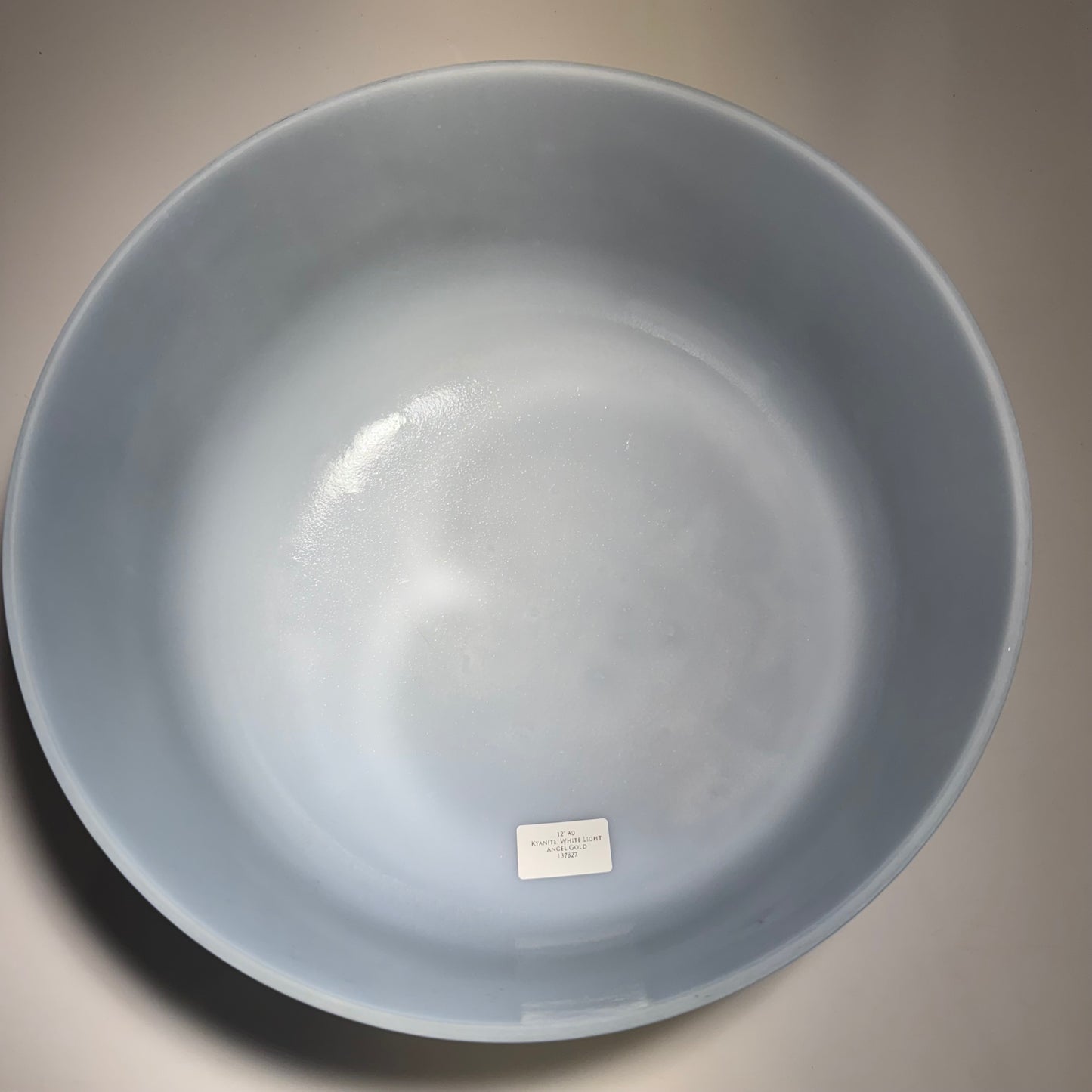 12" A0 KYANITE, WHITE LIGHT ANGEL GOLD