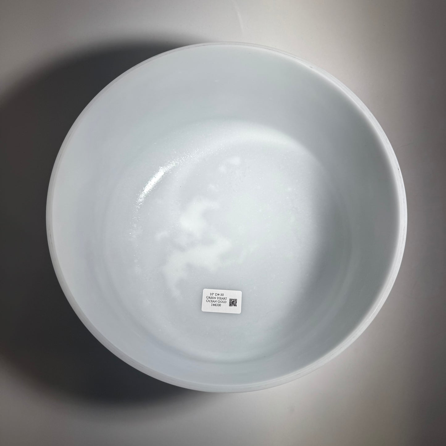 12" D#-5 MOTHER OF PLATINUM BOWL