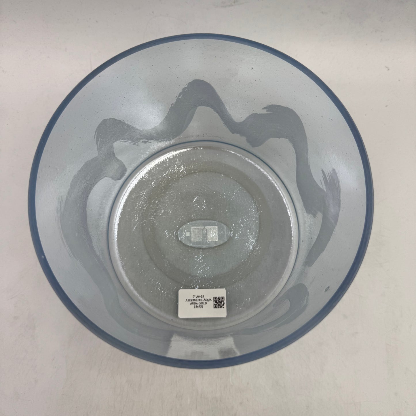 7" A#-15 Azeztulite, Aqua Aura Gold