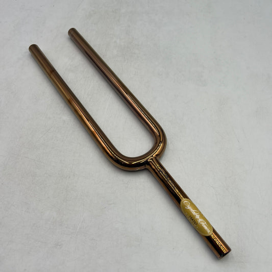 11" E+20 TIBETAN QUARTZ COPPER TUNNING FORK