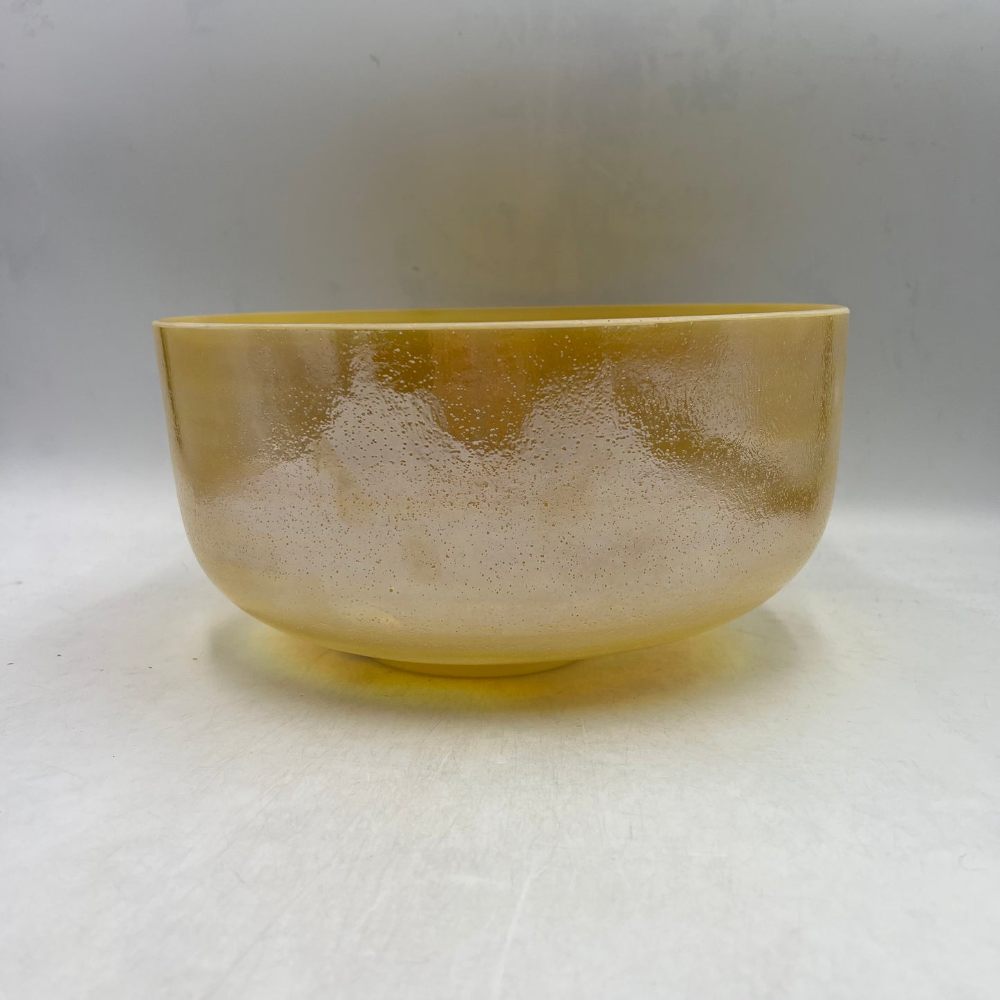 12" A-20 CITRINE, PALLADIUM, FROSTED RIM INSIDE