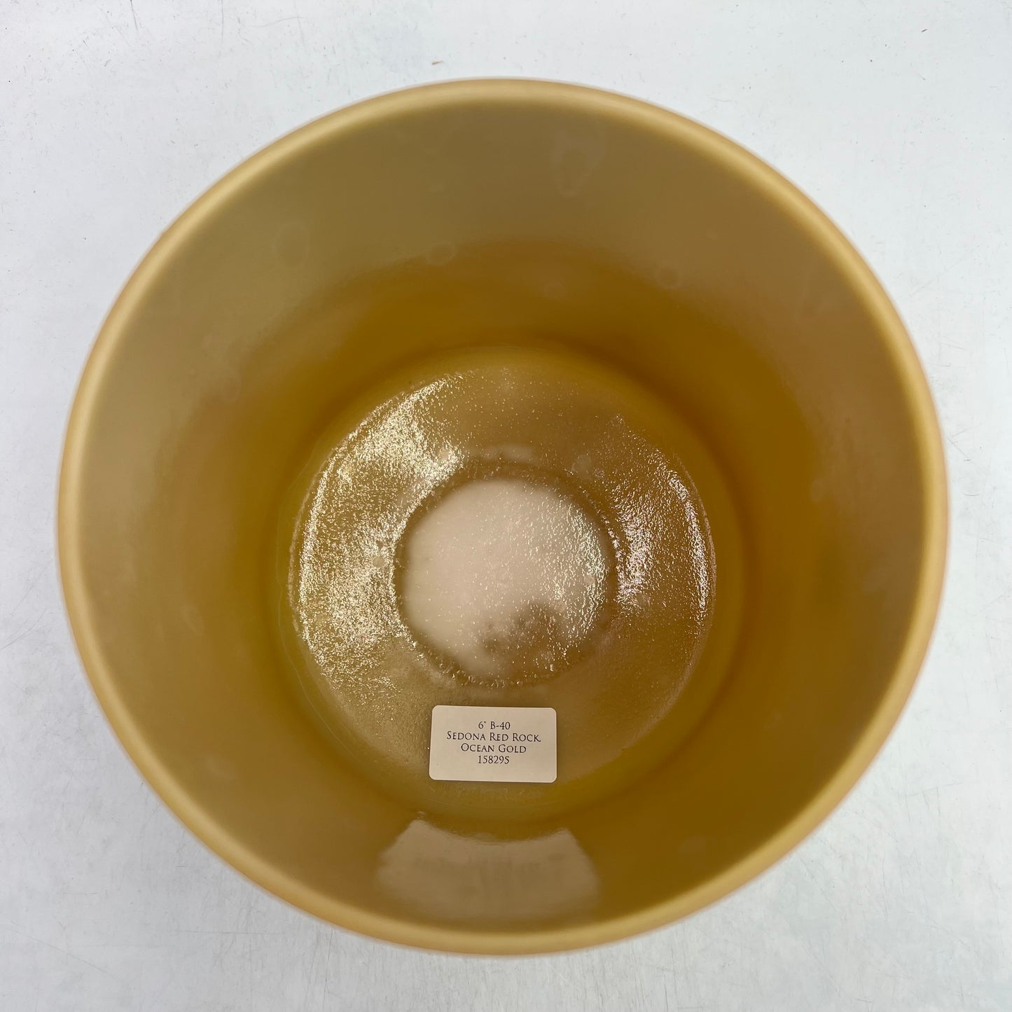 6" B-40 Sedona Red Rock, Ocean Gold