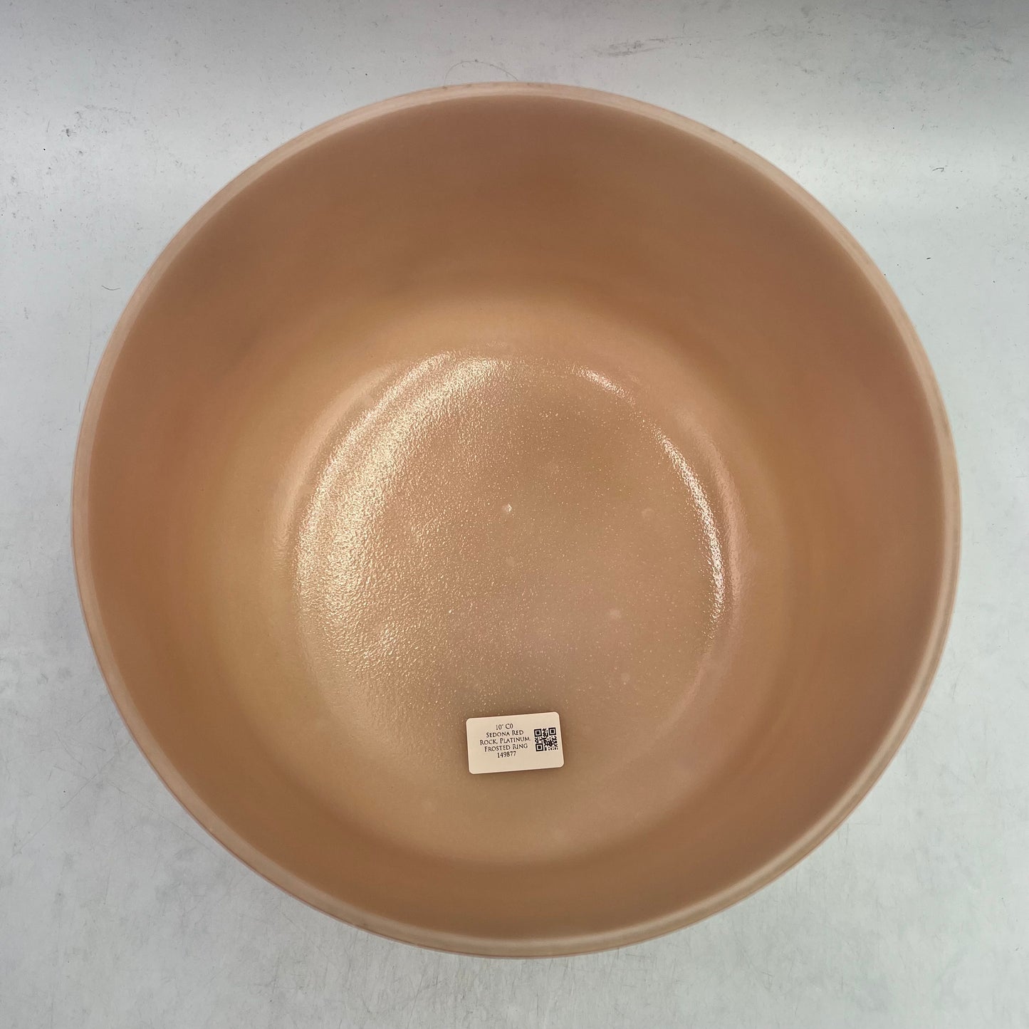 10" C0 SEDONA RED ROCK, PLATINUM, FROSTED RING