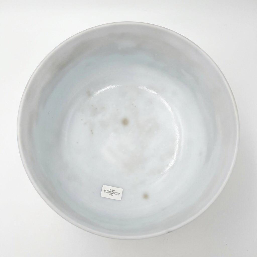 12" F-40 Moldavite, Palladium, Frosted Rim Inside