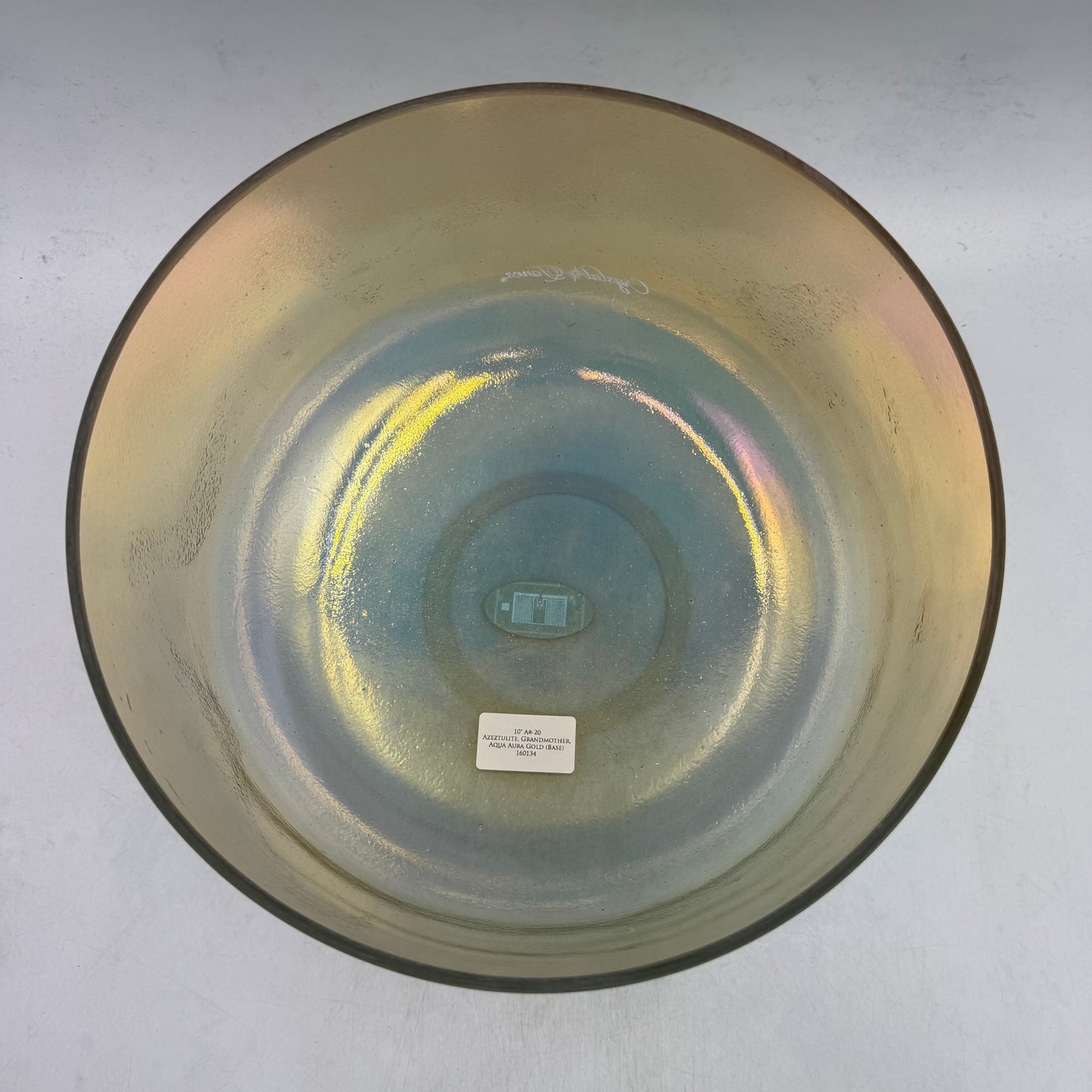 10" A#-20 AZEZTULITE, GRANDMOTHER, AQUA AURA GOLD