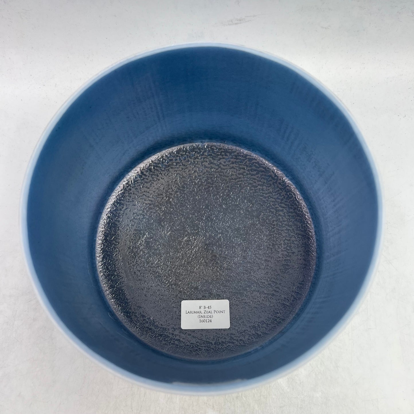 8" B-45 Larimar, Zeal Point (Inside)