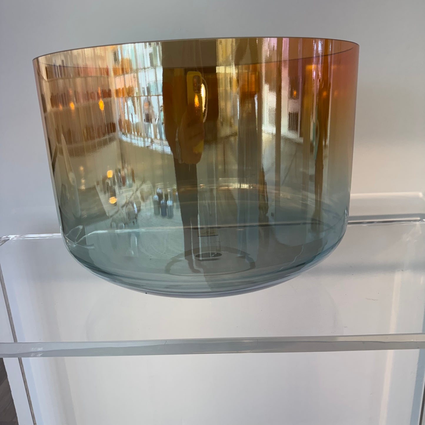 SUPERGRADE BOWL ™️,GRANDMOTHER AQUA AURA GOLD (BASE)