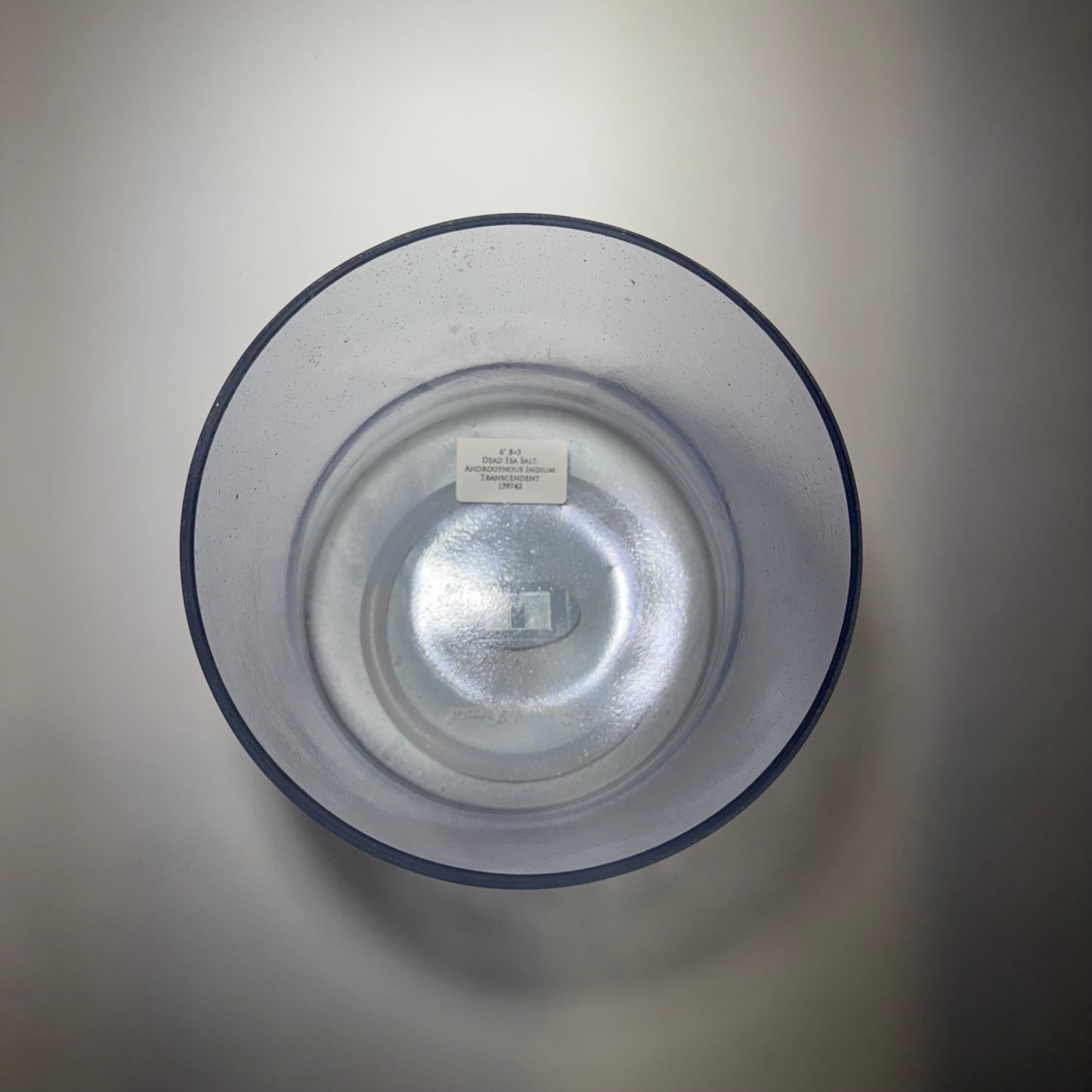 6" B+5 DEAD SEA SALT, ANDROGYNOUS INDIUM TRANSCENDENT