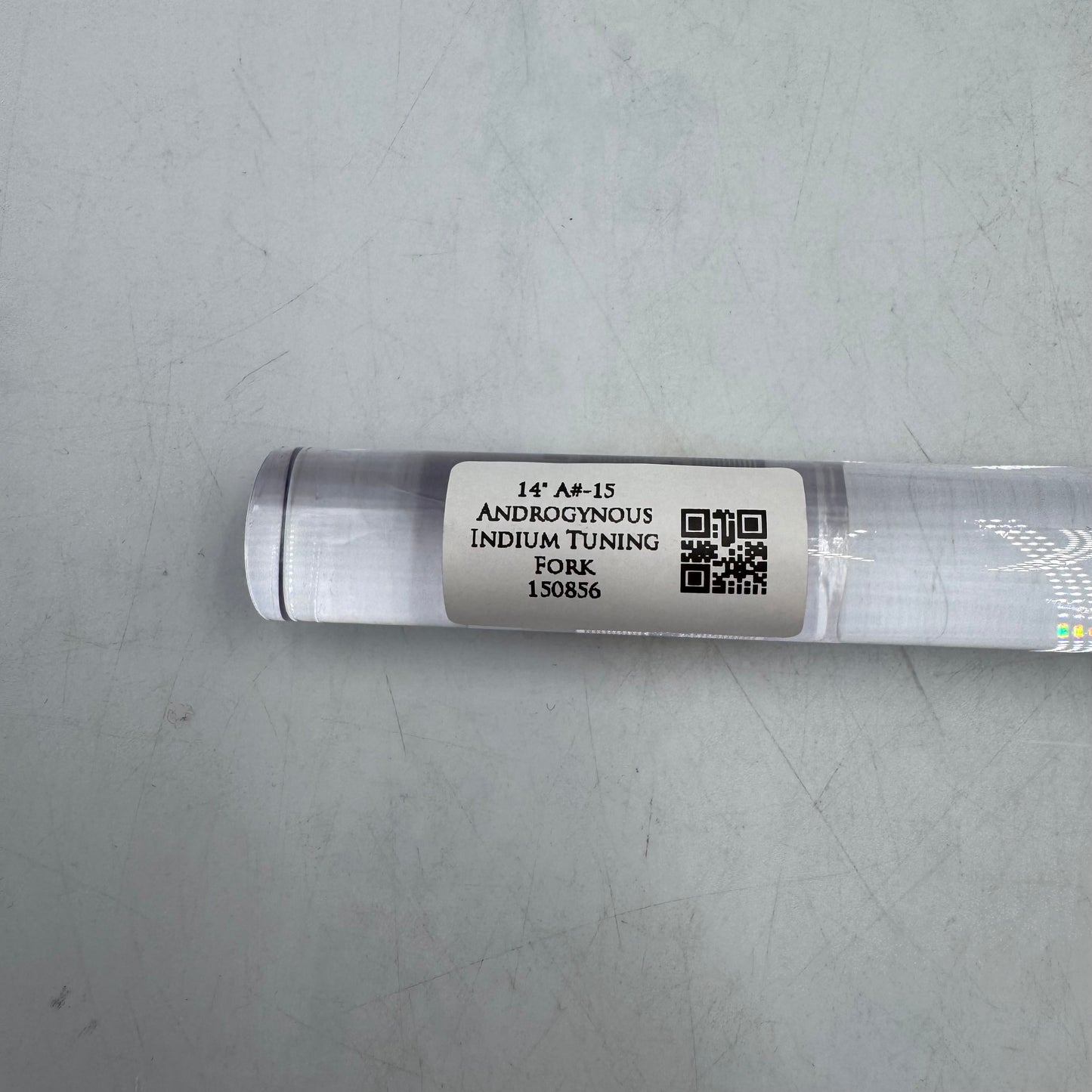 14" A#-15ANDROGYNOUS INDIUM TUNNING FORK