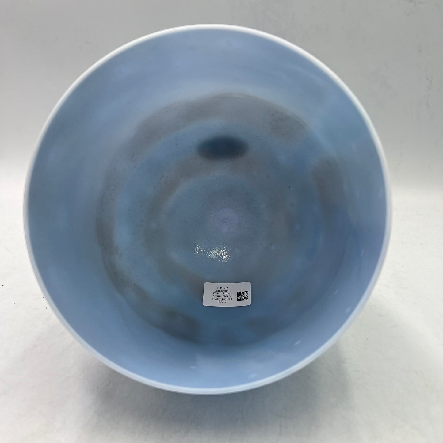 7" D#+15 Turquoise, White Light Angel Gold, Practitioner