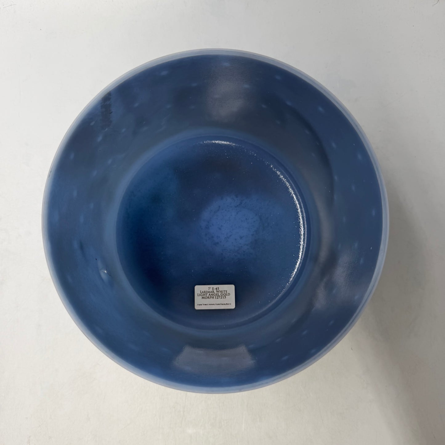 7" E-45 LARIMAR, WHITE LIGHT ANGEL GOLD