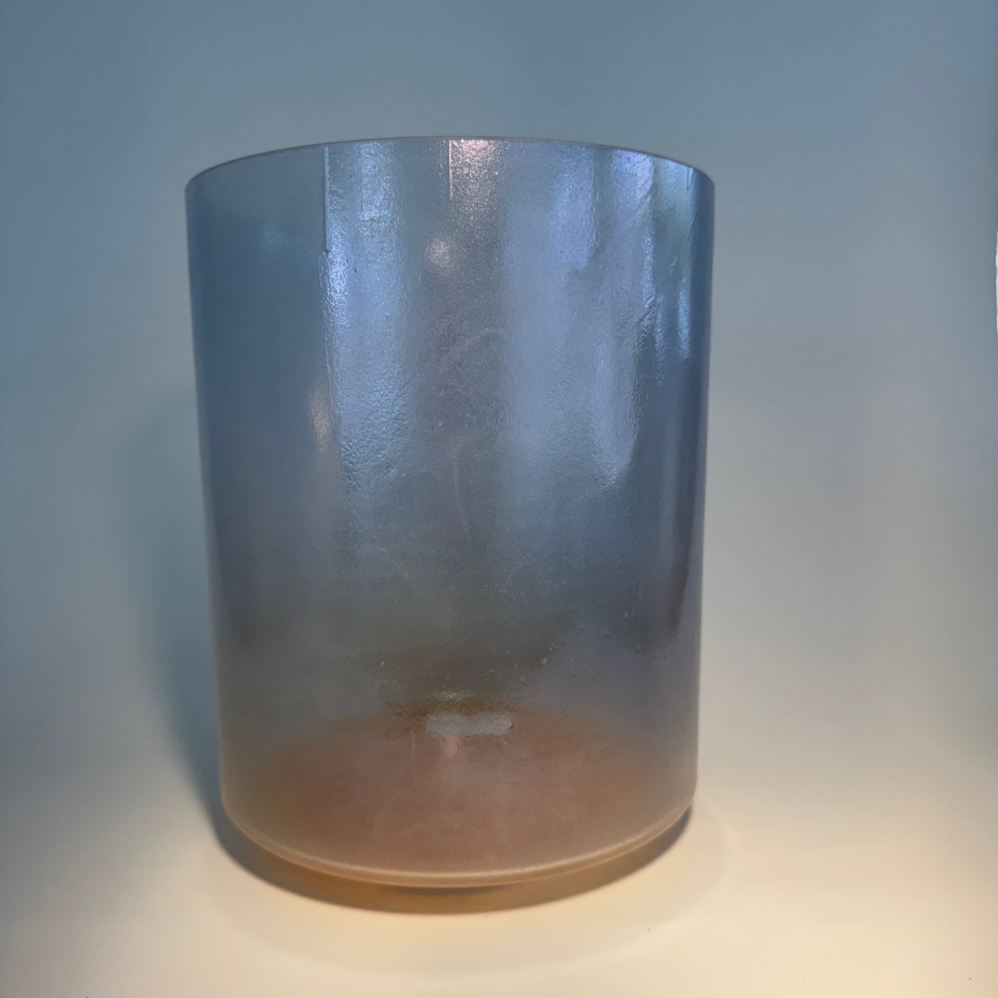 7" E-40 GREAT SALT LAKE SALT, ANDROGYNOUS INDIUM, GRANDMOTHER(BASE) TALL BOWL