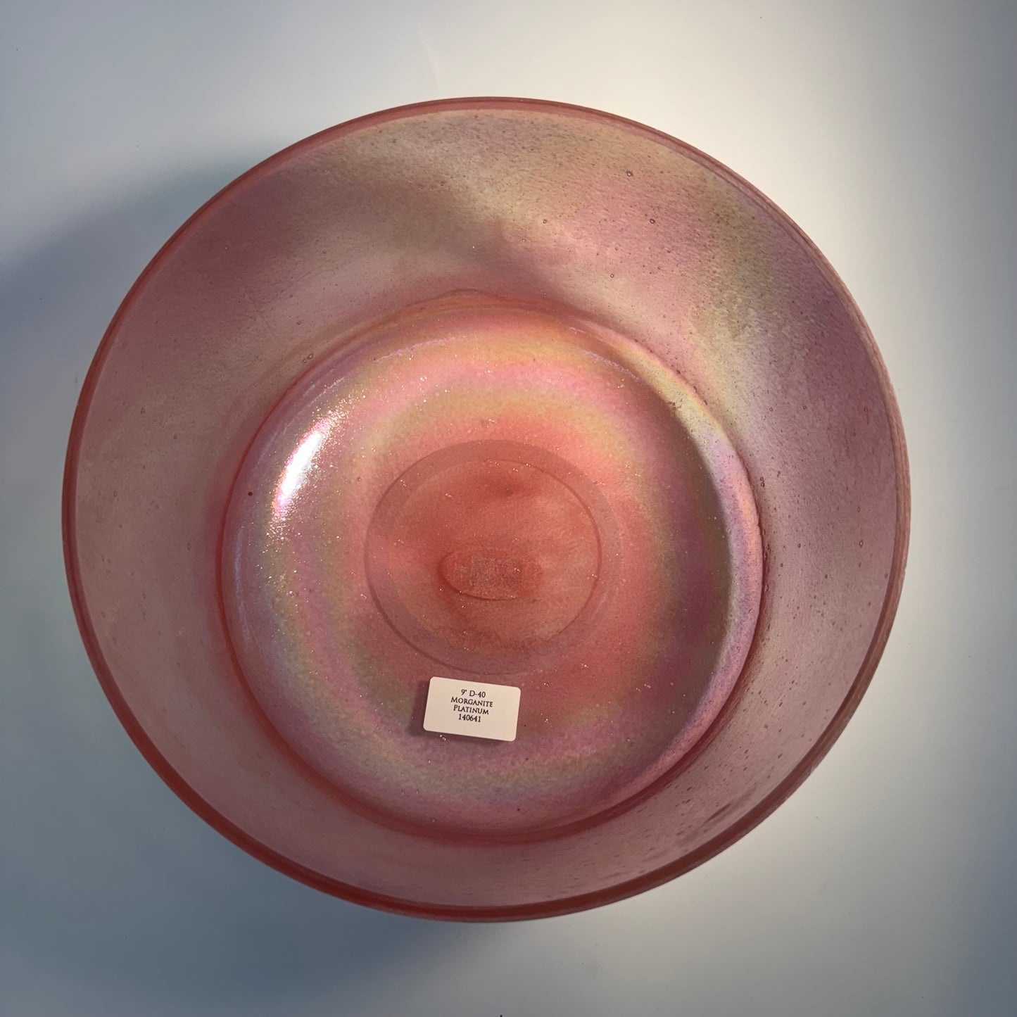 9" D-40 MORGANITE, PLATINUM