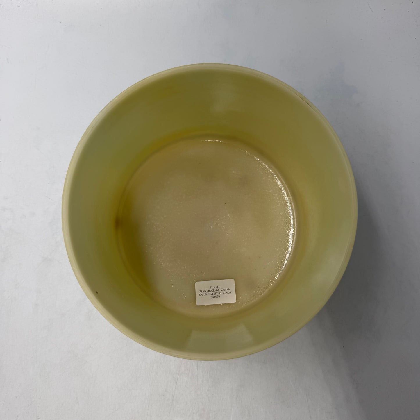 8" F#+15 FRANKINCENSE, OCEAN GOLD CELESTIAL RINGS