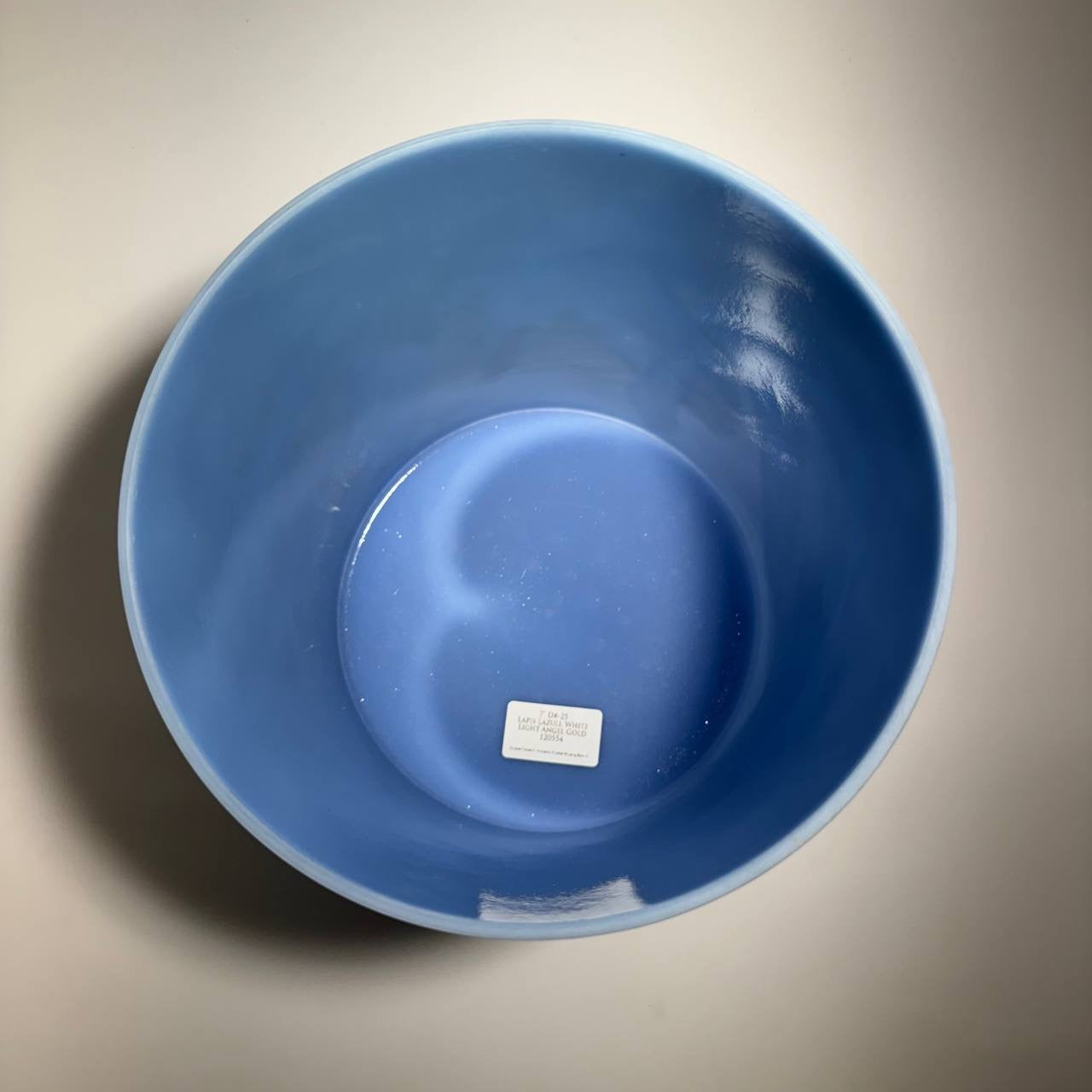 7" D#-25 LAPIS LAZULI, WHITE LIGHT ANGEL GOLD