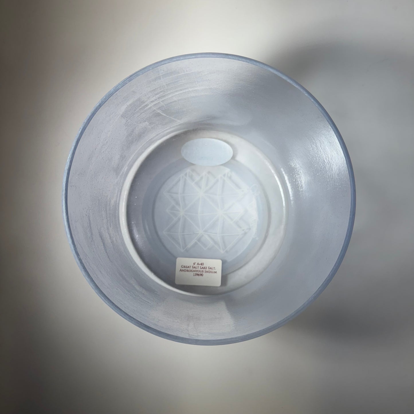 6" A+45 GREAT SALT LAKE SALT, ANDROGYNOUS INDIUM