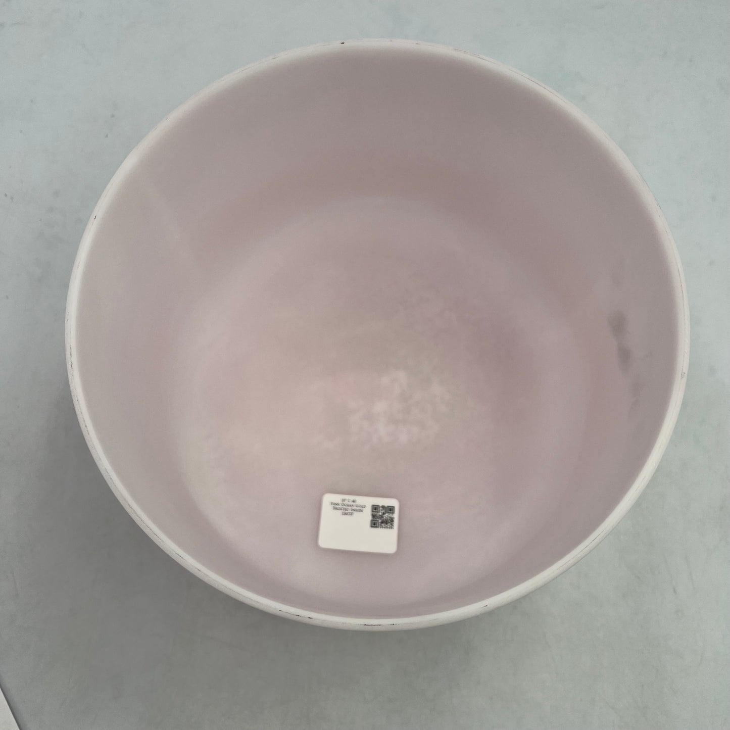 10" C-40 PINK OCEAN GOLD FROSTED INSIDE