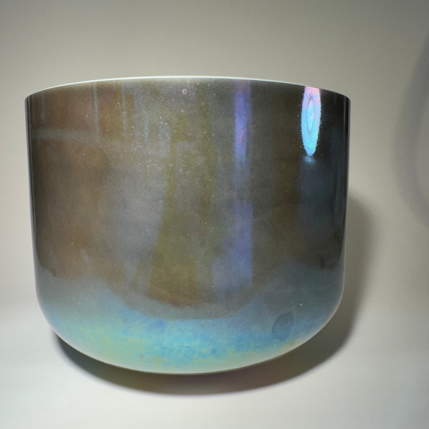 10" E-30 BLACK TOURMALINE, PALLADIUM BOWL