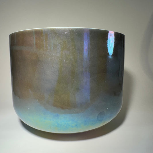 10" E-30 BLACK TOURMALINE, PALLADIUM BOWL