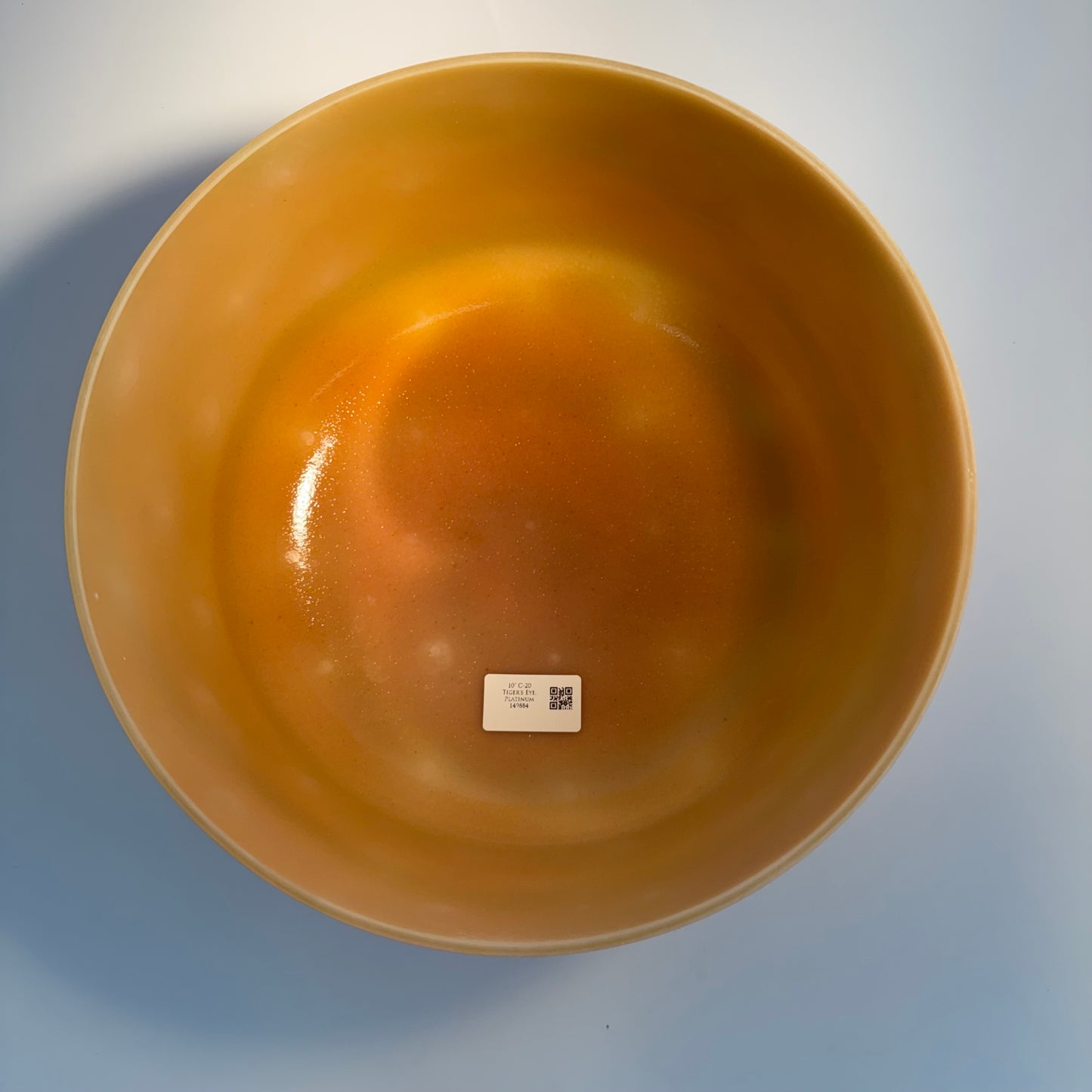 10" C-20 TIGER'S EYE, PLATINUM