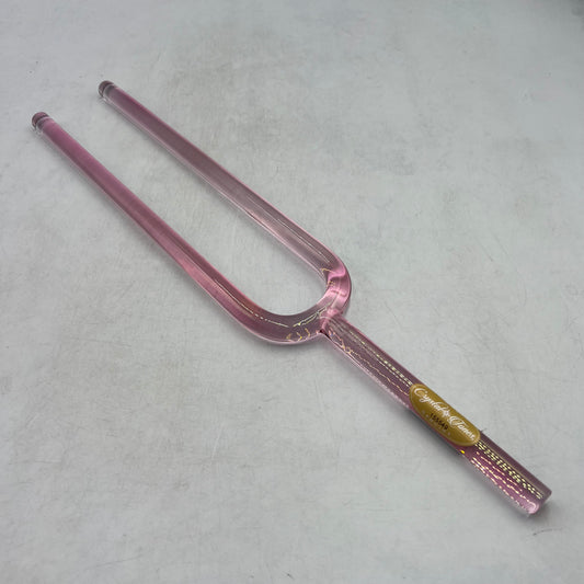 13" D# -15 PINK AURA GOLD TUNNING FORK