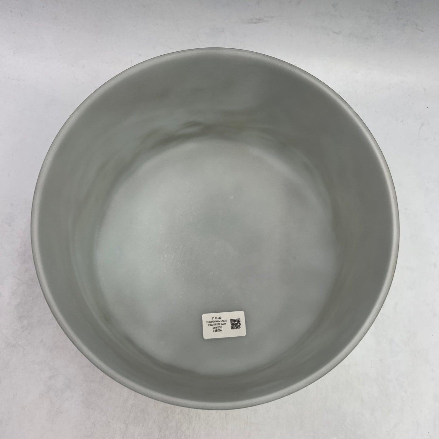 9" D-20 Itoigawa Jade, Frosted Rim Inside