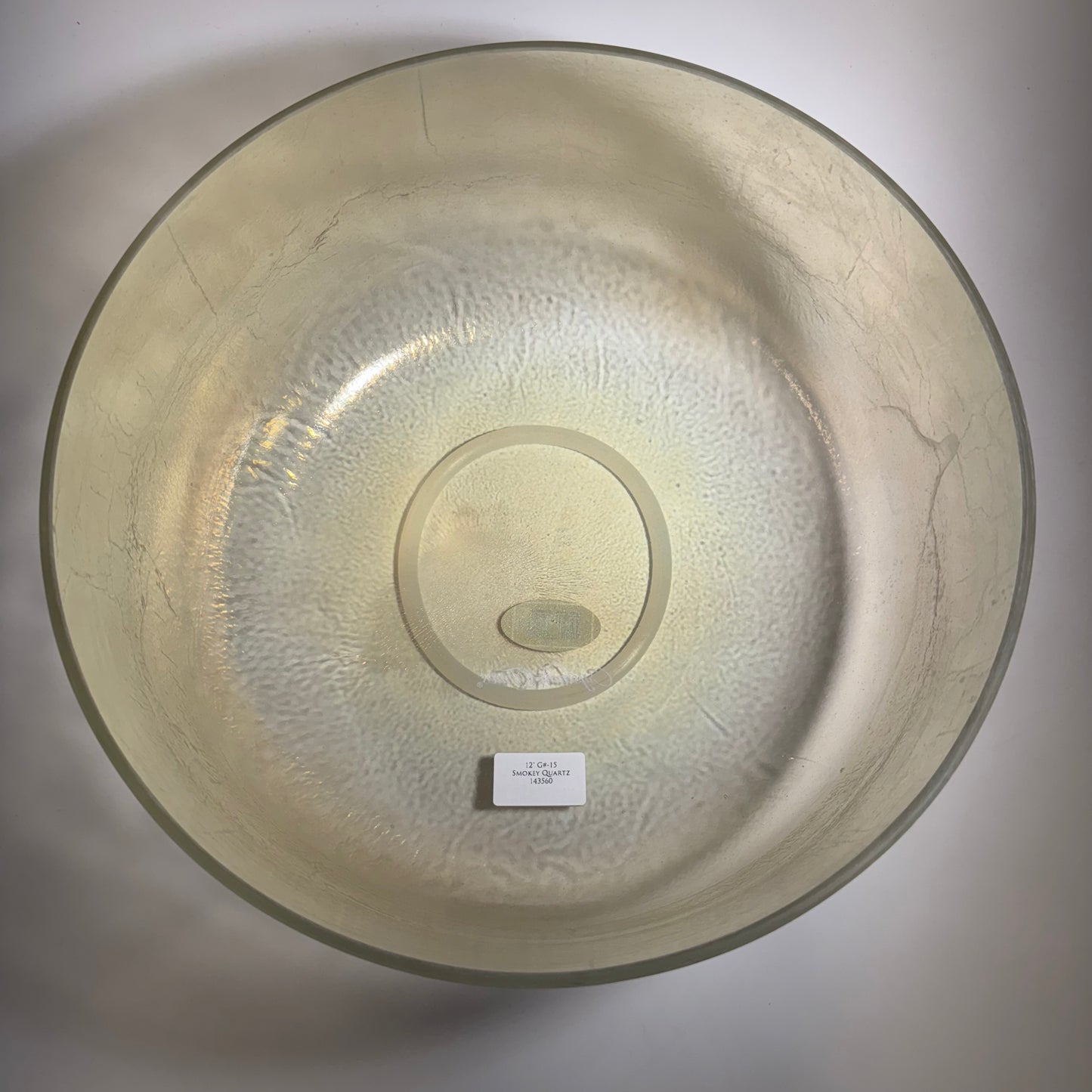 12" G#-15 SMOKEY QUARTZ