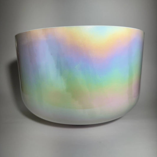 12" E-35 ABALONE PLATINUM FROSTED RIM INSIDE