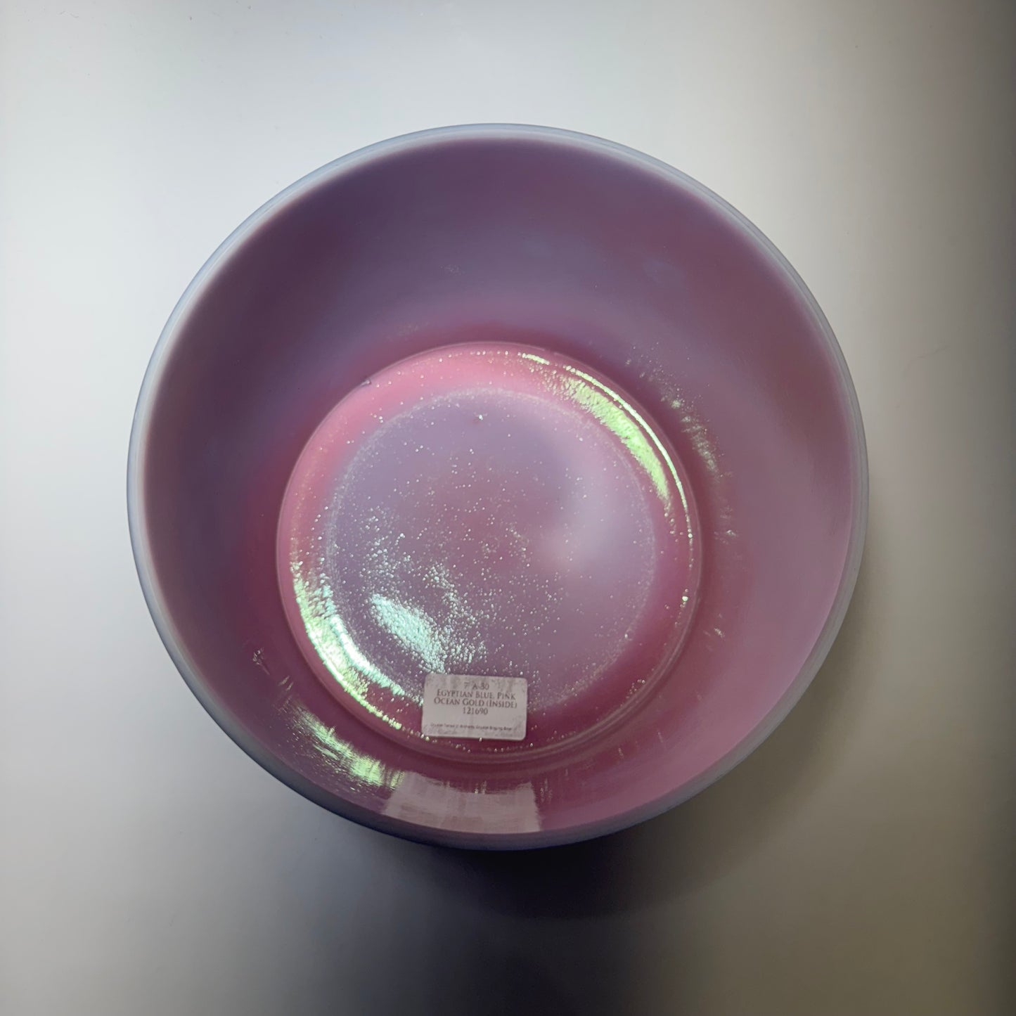 7" A-30 EGYPTIAN BLUE, PINK OCEAN GOLD (INSIDE)