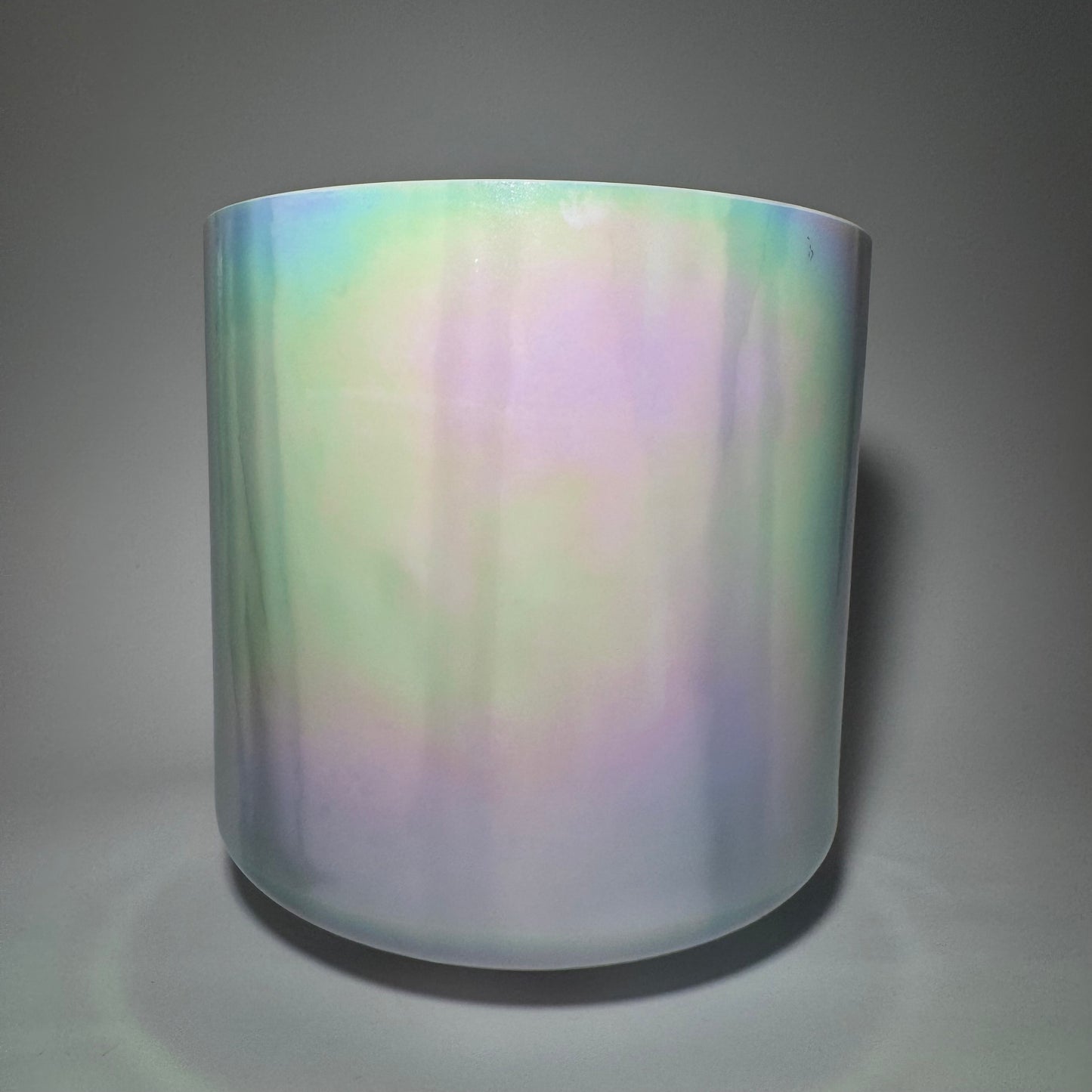 8" D-15 ABALONE PLATINUM FROSTED RIM INSIDE