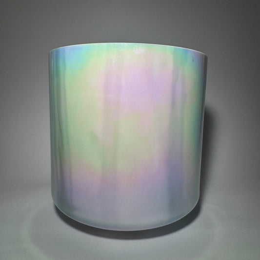 8" D-15 ABALONE PLATINUM FROSTED RIM INSIDE