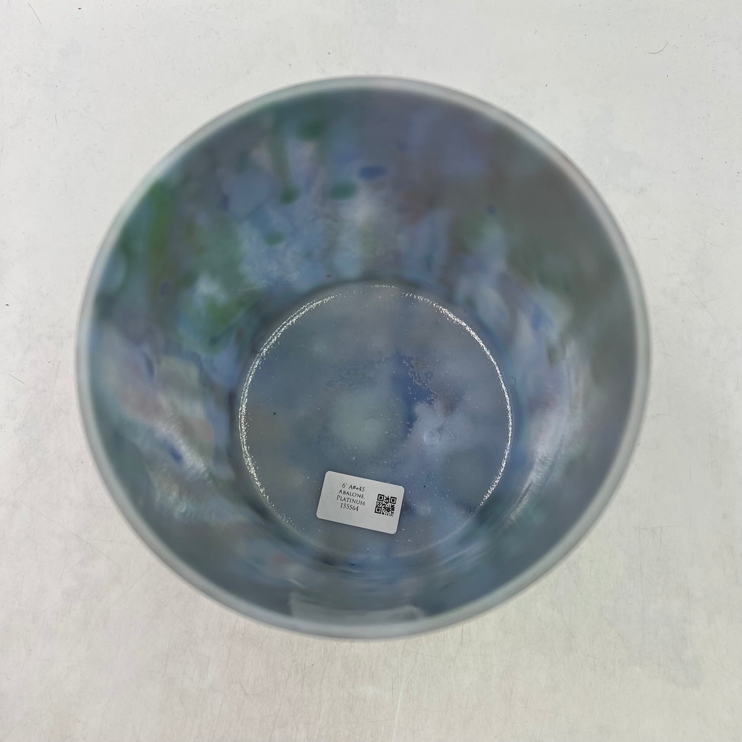 6" A#+45 ABALONE, PLATINUM