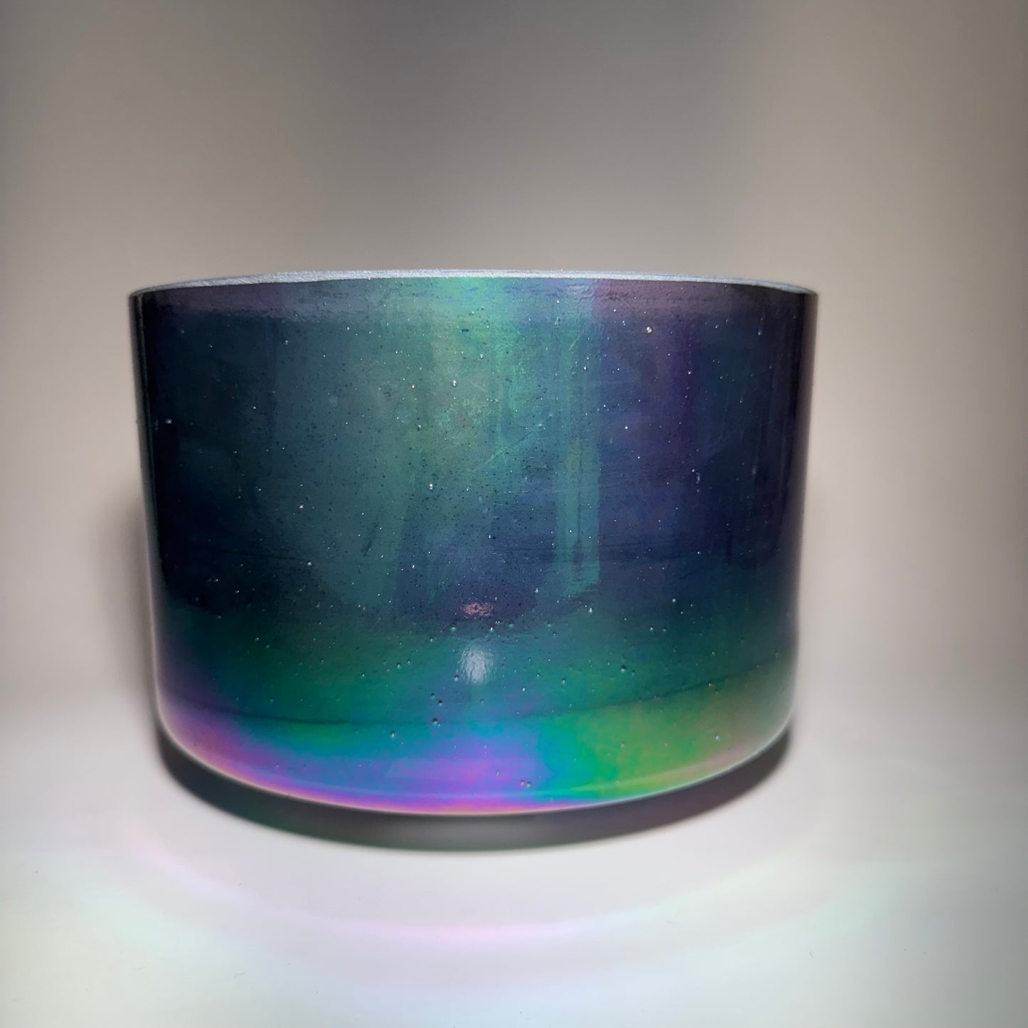 8" G+35 SHUNGITE, PLATINUM