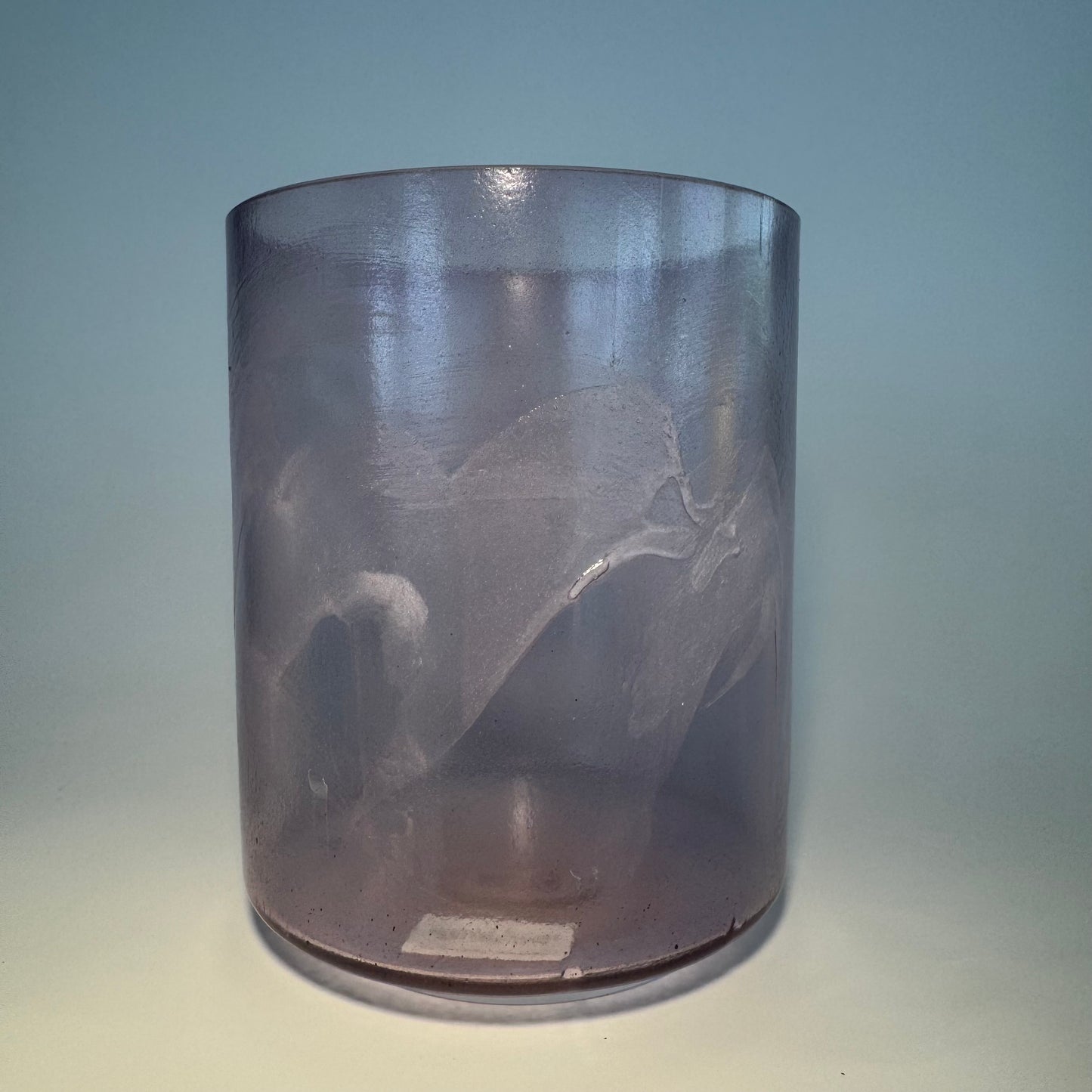 6" B-20 AZEZTUlLITE, LAVENDER AURA GOLD BOWL