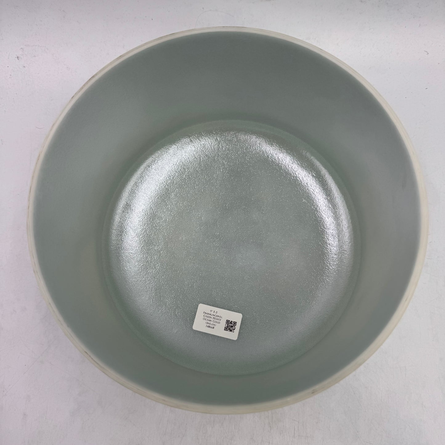 9" F-5 FRANKINCENSE, GREEN HEART OCEAN GOLD (INSIDE)