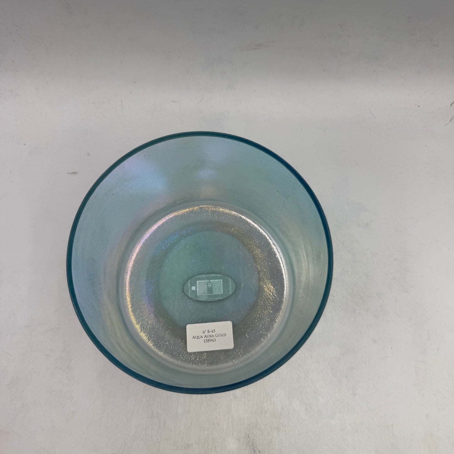 6" B-45 AQUA AURA GOLD
