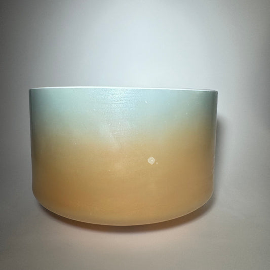 9" E+10 LAUGHING BUDDHA, OCEAN GOLD RIM