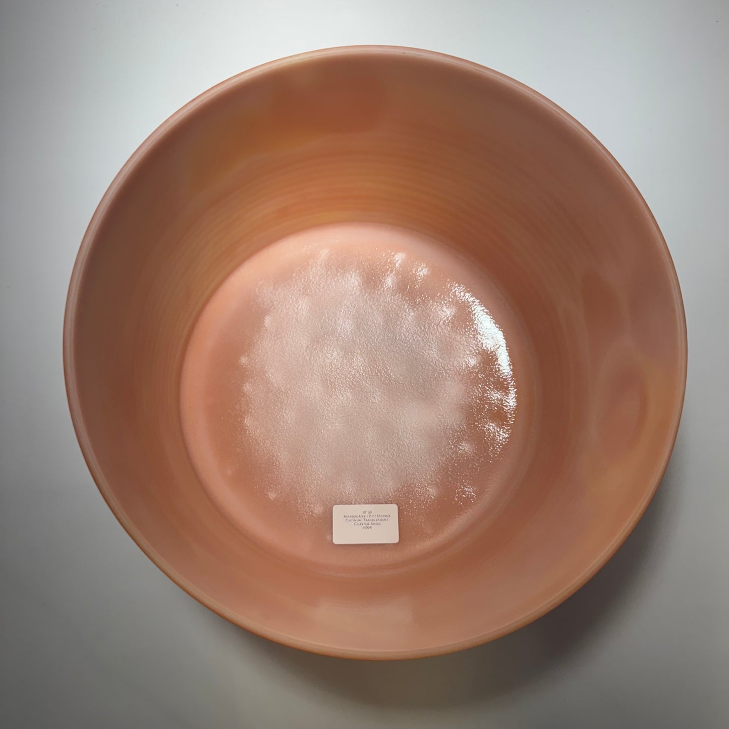 10" A0 MONROE -UTAH HOT SPRINGS, PLATINUM, CELESTIAL RINGS